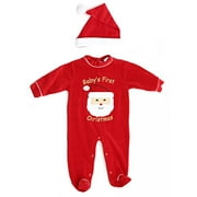 3801 0 3M Just Love Baby Coveralls Santa Face 0 3 Months