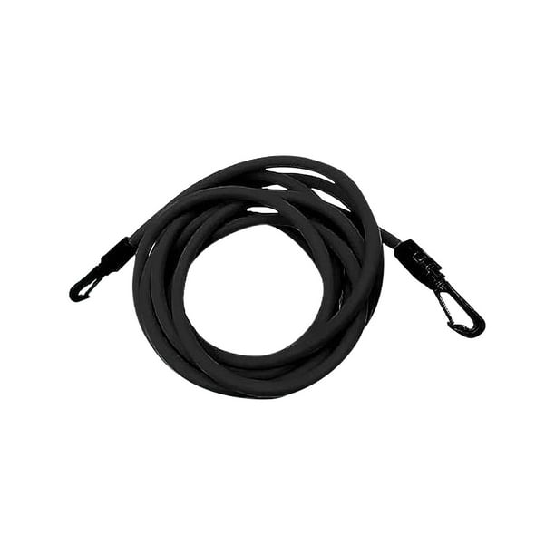Cinturón de entrenamiento de natación con cuerda elástica | Correa elástica de resistencia de 4 metros para escalera de piscina | Correa ajustable para la cintura para adultos y niños | Equipo para