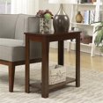 thumbnail image 3 of Pemberly Row Ensemble de 2 Tables d'Appoint Contemporaines en Bois Espresso, 3 of 4