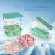 thumbnail image 5 of Bandejas para cubitos de hielo de verano para hacer bebidas, moldes plegables y reutilizables para cócteles, zumos y café, con 3 rejillas, 5 of 5