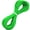 Green, variant on 1/4" x 25' Elastic Bungee Cord Kayak Stretch String Rope Black Shock Cords