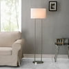 Duet Floor Lamp with Silver Finish