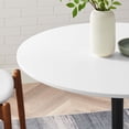 thumbnail image 7 of Modway Pursuit 40" Dining Table in White Black, 7 of 7