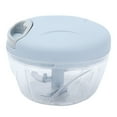 thumbnail image 1 of Herwey Meat Blender, Manual Food Chopper 500ml For Camping For Kitchen For Traveling For RV, 1 of 8