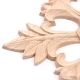 thumbnail image 3 of Compatible With1x Rubber Wood Carved Onlay Applique Diy Decor #b:15*15cm, 3 of 5