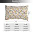 thumbnail image 2 of Fotbe Funny Chicken Funda de Almohada Decorativa Estilo Occidental, Lujo en Algodón, Fundas para Almohadas King, Cojín Estampado para Decoración del Hogar-16"x24", 2 of 6