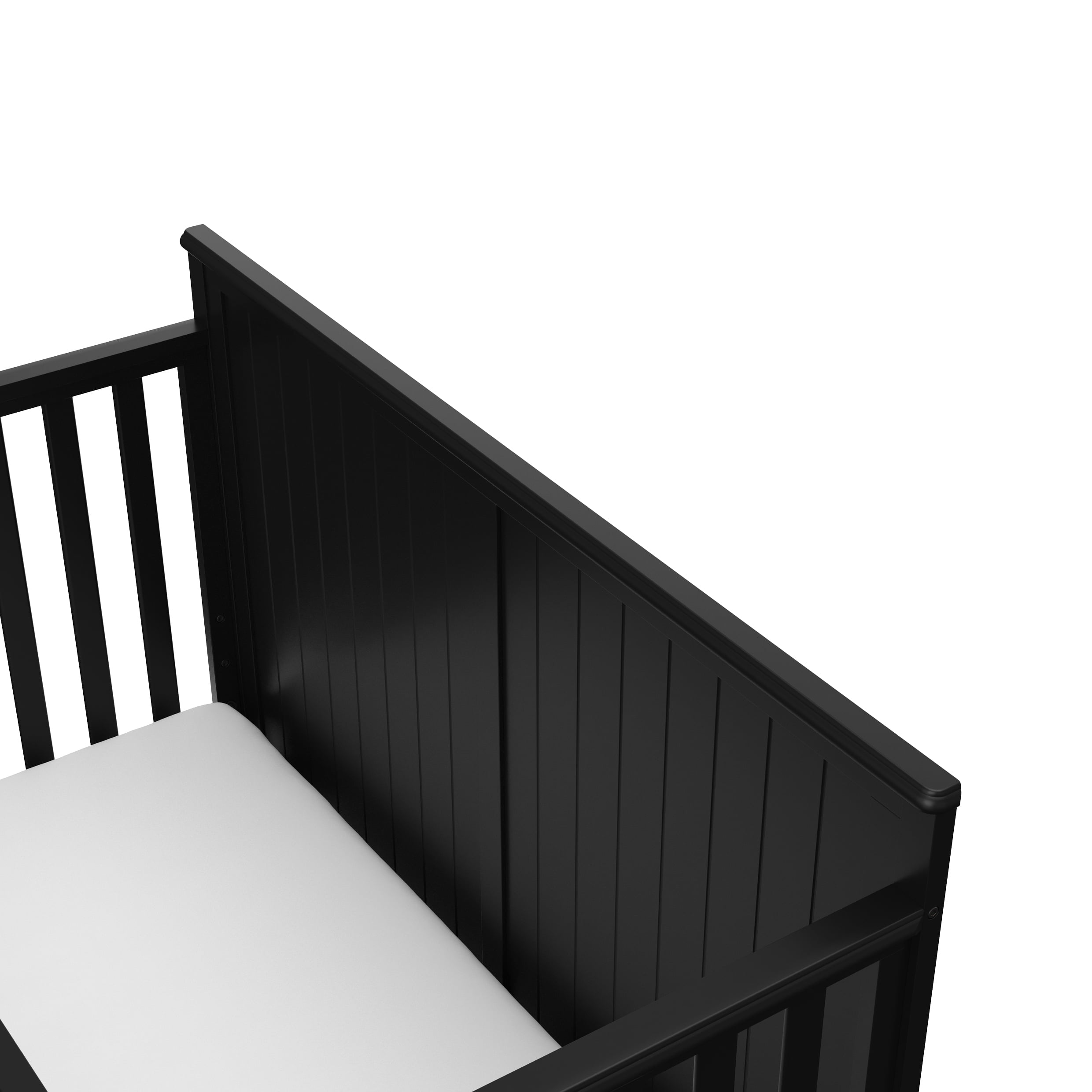 Graco Hadley 5-in-1 Convertible Baby Crib with Drawer, Black