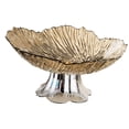 thumbnail image 3 of Frutero con pedestal multiusos, elegante y decorativo, para mesa de comedor. Oro transparente, 3 of 8