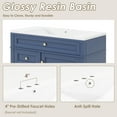 thumbnail image 5 of Fulvari 36" Wooden Bathroom Vanity With Top Sink, 2 Drawers & 1 Tip-out Drawer, 5 of 7