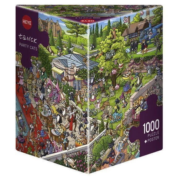 Heye : Puzzle 1000 pcs Party Cats