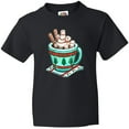 thumbnail image 3 of Inktastic Holiday Marshmallows in Hot Chocolate Youth T-Shirt, 3 of 5