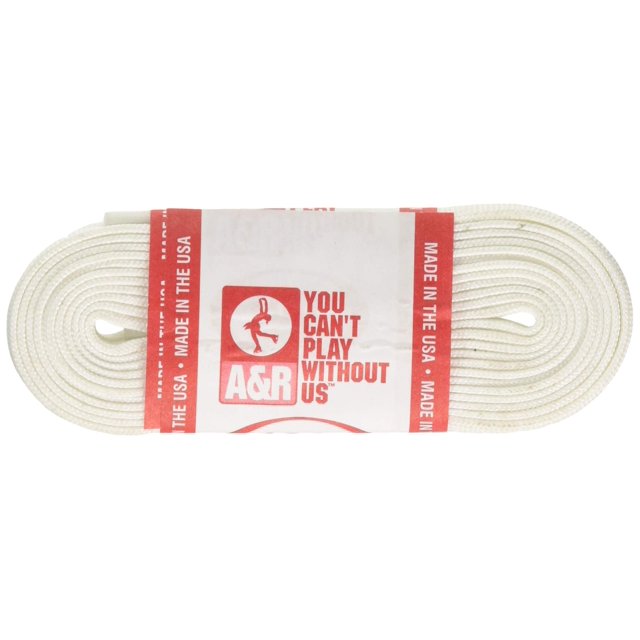 A&R Sports Cordones para patines artísticos, color blanco, 90 pulgadas