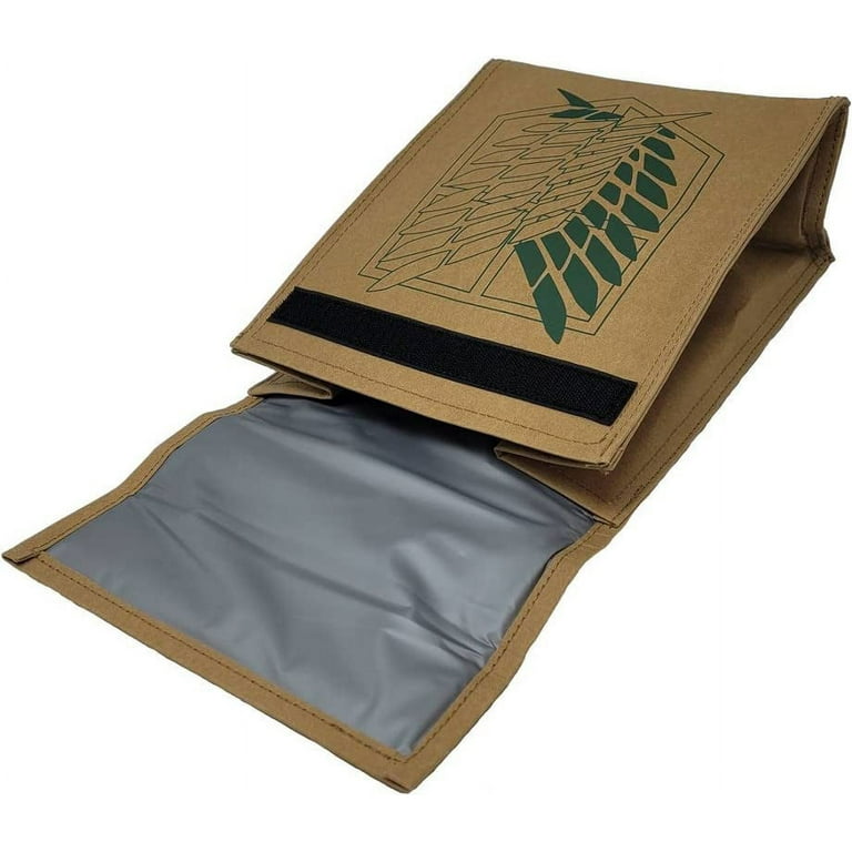 Attack on Titan Roll Top Lunch Bag Scout Regiment Anime Officially Licensed One Size