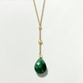thumbnail image 5 of Ross-Simons 7.00 Carat Emerald Y-Necklace in 14kt Yellow Gold, Women's, Adult, 5 of 6