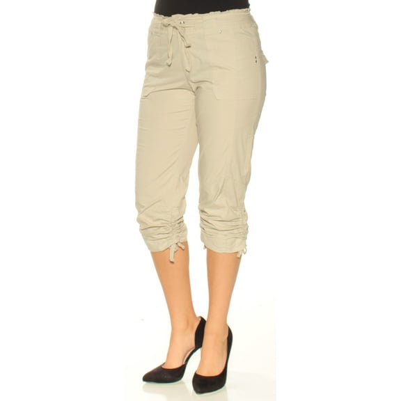 INC $59 Womens New 1094 Beige Straight leg Casual Pants 4 B B