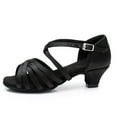 thumbnail image 6 of REDARER Girls Latin Dance Shoes Fashionable Soft Sole Comfortable and Non Latin Dance Shoes,4.5-5 Years, 6 of 9