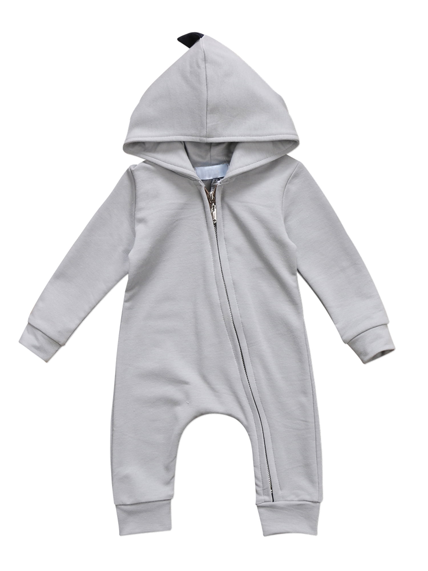 dinosaur hooded onesie baby