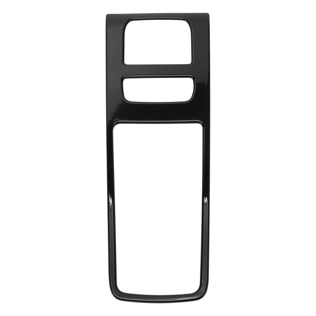 Cubierta del panel de la palanca de cambios Unique Bargains para Toyota Harrier 80 Series, impermeable, adorno del panel de interruptores de consola interior, color negro, 1 Pcs
