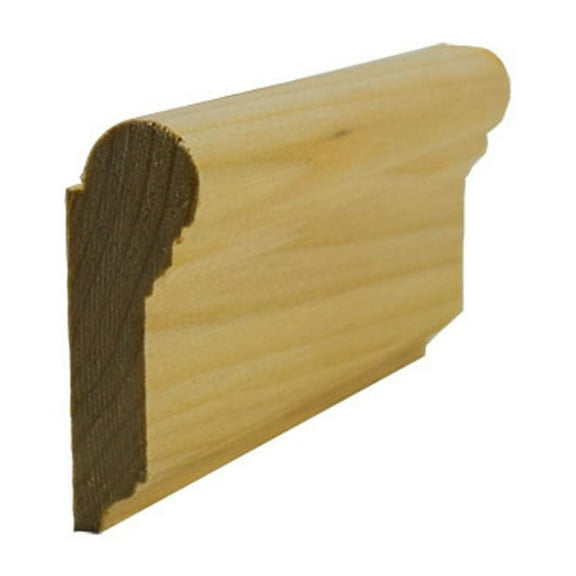 Picture Rail EWPC12, 3/4" x 2-1/4", Poplar, 95"