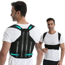Teeuard Adjustable Posture Corrector for Men & Women - Lumbar, Neck, Shoulder Pain Relief Back Brace, Full Back Support, Prevent Scoliosis & Hunchback Belt