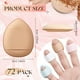 thumbnail image 2 of Esponja de maquillaje Gerrii Finger Poff Puff, 72 unidades (rosa/beige/azul/blanco), 2 of 7
