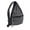 Gray, variant on Polyester Small Lightweight Zippered Travel Portable Mesh Backpack (Dark Gray/Black - Pack of 1)