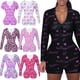 thumbnail image 2 of New Long Sleeve Women Pajamas Onesie for Adults Sleepwear Pijama Sexy Mujer Onsies Bodysuits Christmas Women's Home Clothes, 2 of 4