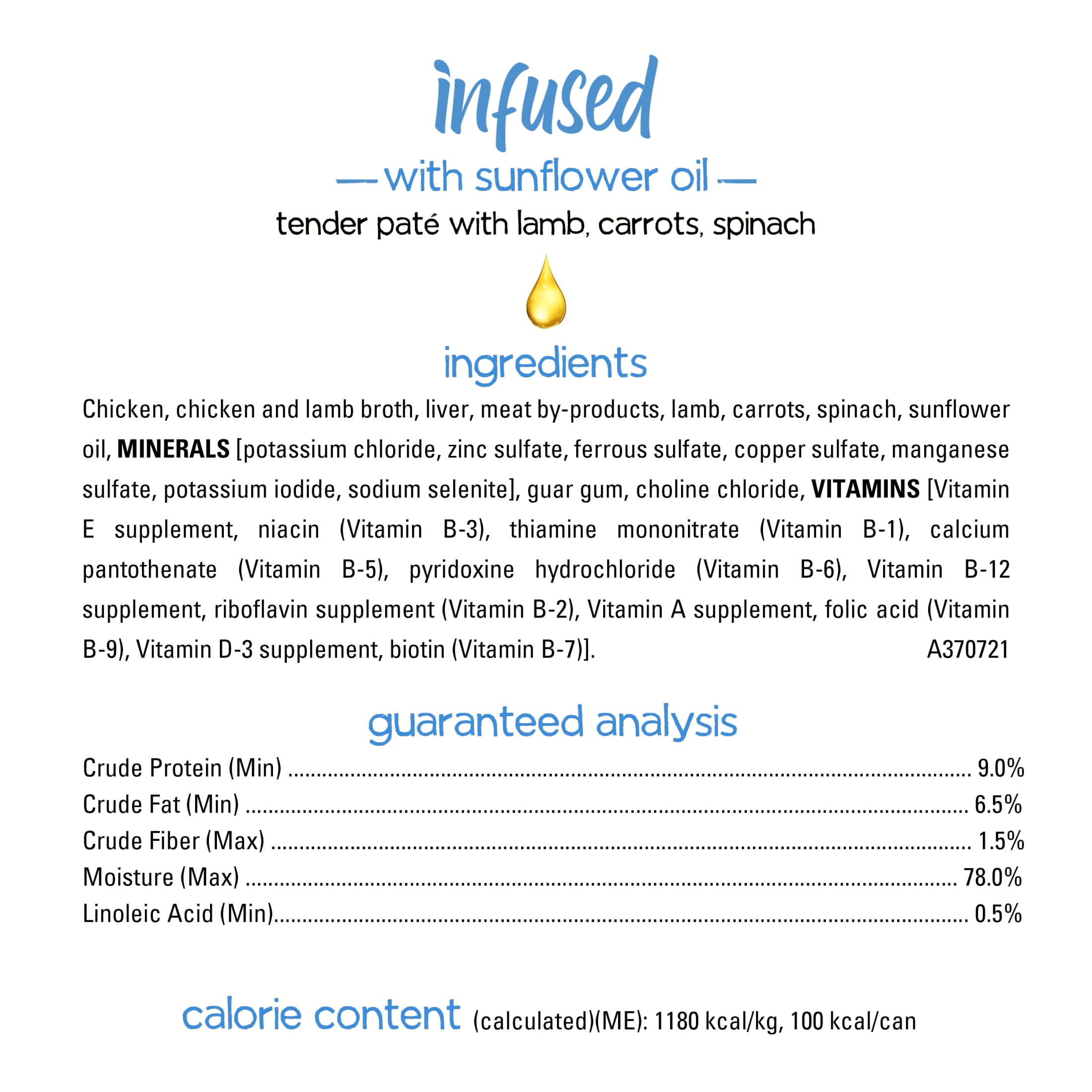 (4 pack) Purina Beneful Infused Wet Dog Food Tender Pate Real Soft Lamb & Vegetables, 3 oz Cans (3 Pack)