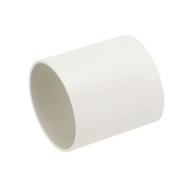 Conducto de ventilación redondo Uxcell de 4.4 pulgadas, tubo de plástico de 4 pulgadas de largo, reemplazo para suministro de calefacción, refrigeración y ventilación del sistema de aire acondicionado