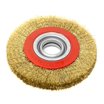 Clean Up Your Act: WEN 8-Inch Crimped Steel Bench Grinder Wire Wheel With Multiple Arbor Sizes