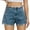 BU2, variant on SRZYMJ Women's Denim Shorts Jean Shorts Women's High Waisted Distressed Denim Shorts Fringe Detail Casual Summer Elastic Waist Comfort Stretch Daily Wear Fashion