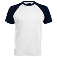 thumbnail image 1 of Kariban Mens Short Sleeve Baseball T-Shirt, 1 of 1