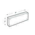 thumbnail image 2 of Clear Acrylic Magnetic Photo Frame Block 3" x 8" Vertical/Horizontal, 2 of 7