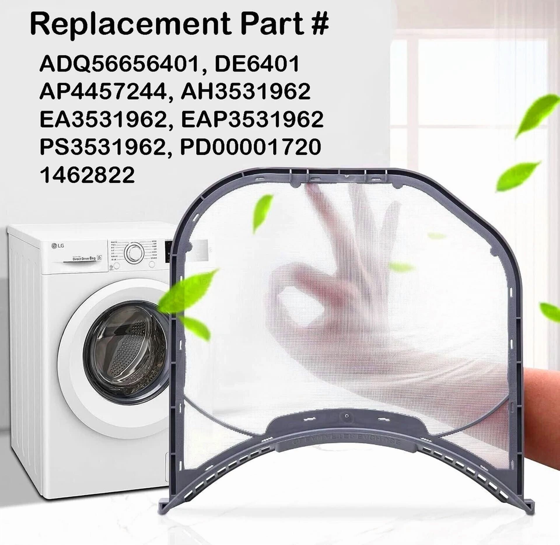 CIRCLE- Replacement Lint Filter Adq56656401 Compatible With Lg Dryer Ap4457244 Ps3531962
