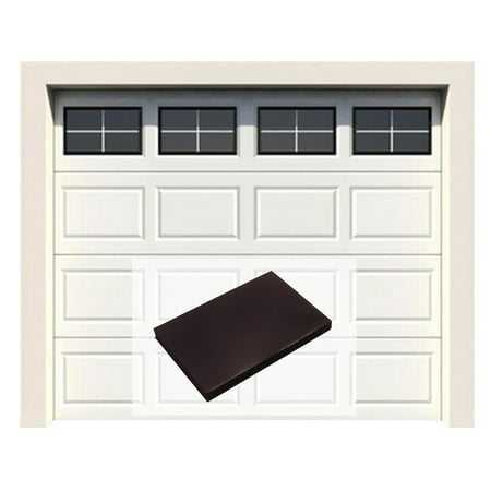 

Farfi 16Pcs/Set Faux Window Decals Removable Magnetic Rubber DIY Cuttable Garage Door Panels for Garage