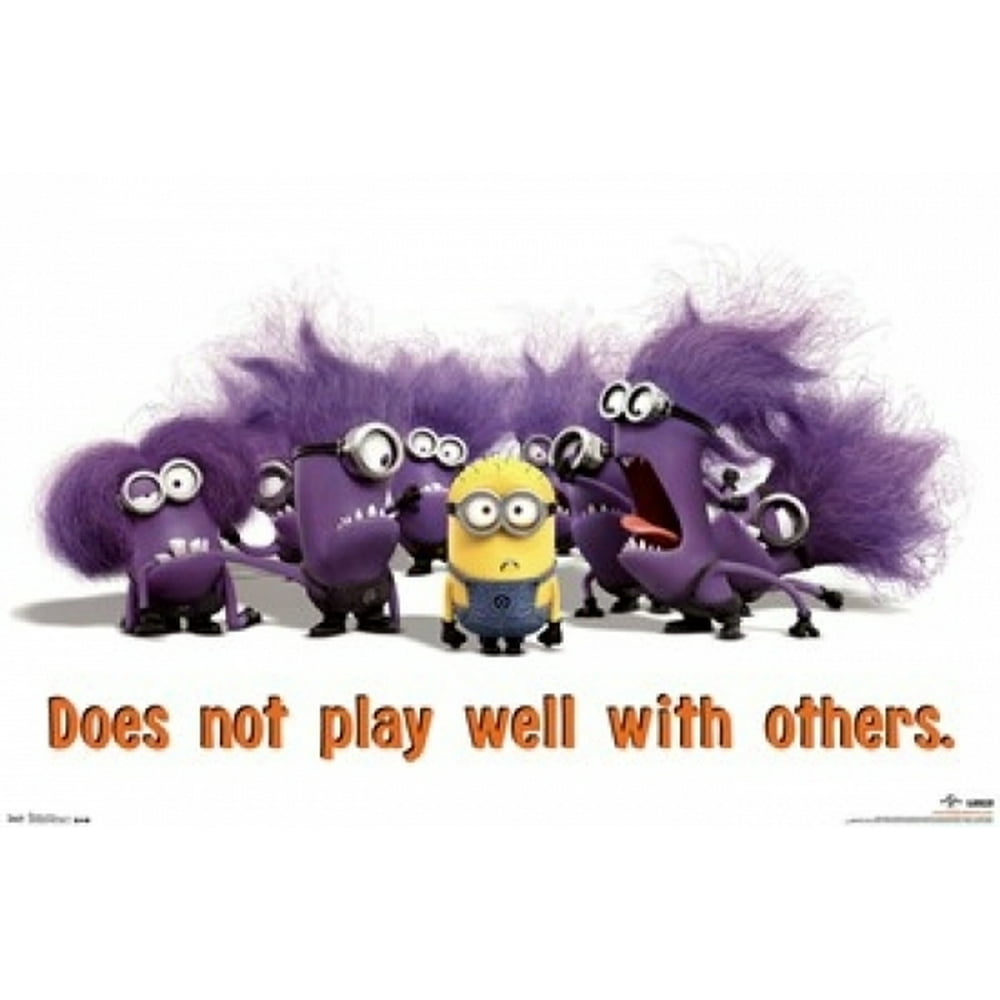 Despicable Me 2 Evil Minions Laminated Poster Print (36 x 24
