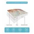 thumbnail image 5 of Orange Coastal Full Size Down Alternative Comforter, Lightweight Comforter Quilt Bedding Set with Pillow Shams Summer Beach Seaside Ocean Nautical All Seasons Bed Comforter Duvet Insert 78"x90", 5 of 7