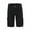 Black, variant on Krumba Men's Cotton Pigment Dyeing Outdoor Casual Cargo Shorts Green Size 40