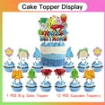 thumbnail image 3 of Battle for Dream Island Birthday Supplies Plates Decorations Decor Backdrop Banner Cake Topper Fans, 3 of 6