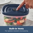 thumbnail image 4 of Recipientes Rubbermaid Easy Find para almacenar alimentos, 26 unidades, azules, 4 of 5