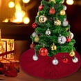 thumbnail image 4 of BQBQERT Stylish Handwoven Christmas Tree Base Cover Knitted Round Tree Skirt for Home, 4 of 18