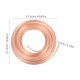 thumbnail image 2 of BESTYASH Tubería De Para Auto Con Recubrimiento De Cobre Color Oro Rosa Alta Durabilidad Y Fácil Instalación, 2 of 7