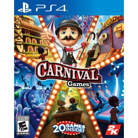 Carnival Games, 2K, PlayStation 4, 710425574757 (Best Ps4 Games For Two Controllers)