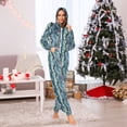 thumbnail image 5 of joogoo Snake Pattern Blue Unisex Adults Onesies Pajamas Jumpsuits L, 5 of 7