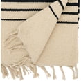 thumbnail image 3 of Fennco Styles Southwestern Table Runner with Fringe 16" W x 54" L – Black & Natural Cotton Blend Table Cover for Home Décor, Dining Table, Banquets, and Everyday Use, 3 of 3
