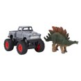 thumbnail image 2 of Coche De Juguete De Dinosaurio, Puerta Que Se Puede Abrir, Ruedas De Absorción De Impactos, Remolque De Transporte De Dinosaurios De Alta Simulación Para Niños Y Niñas., 2 of 7
