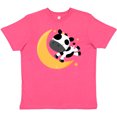 thumbnail image 3 of Inktastic Cow over the Moon Rhyme Youth T-Shirt, 3 of 5