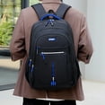 thumbnail image 5 of Nylon Large Capacity Outdoor Travel Backpack with Laptop Compartment for School and Commuting, 5 of 6