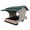 Green/Tan, variant on JCs Wildlife Large Poly Hopper Bird Feeder (Cardinal Red/Tan)