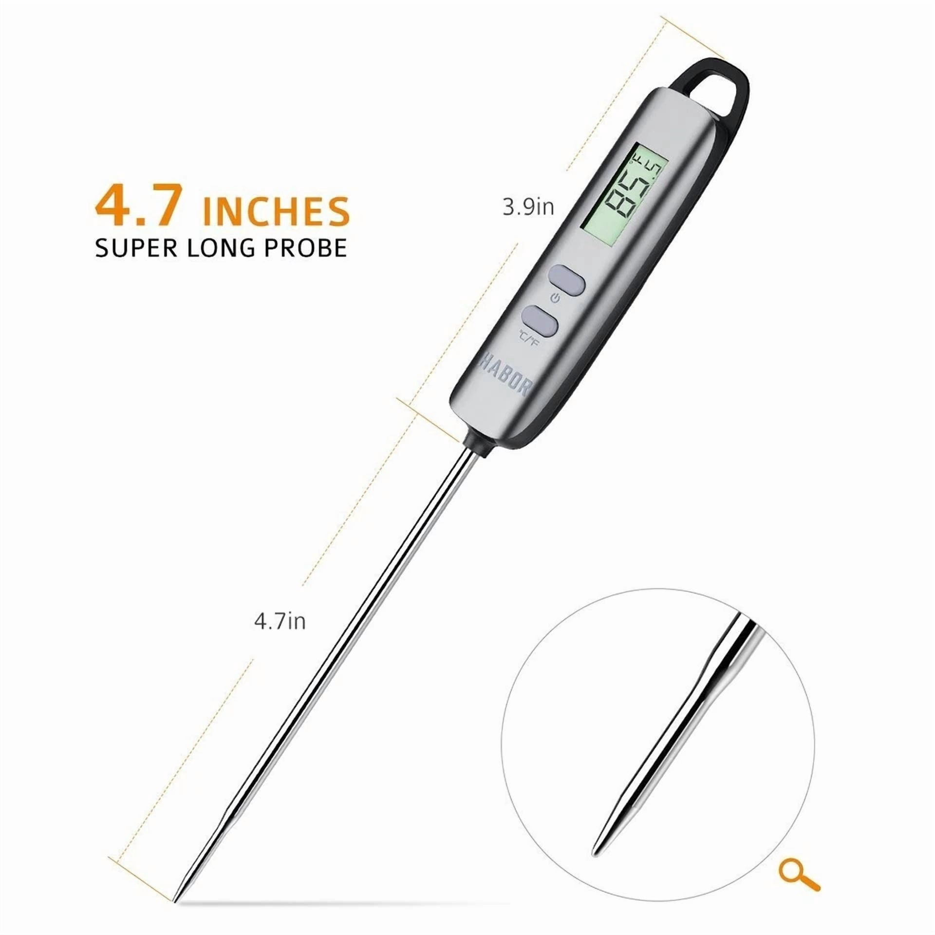 CIRCLE- Habor Meat Cooking Digital Thermometer For Kitchen Grill Bbq Food Steak Turkey